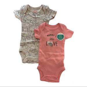 Carter’s Preemie Onesies - New without tags- one with sticker.